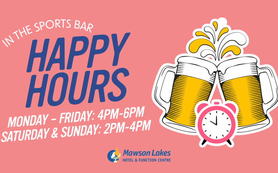 Happy Hours In the Sports Bar