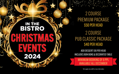 CHRISTMAS & END OF YEAR EVENTS